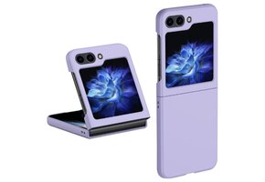 Lunso - Samsung Galaxy Z Flip5 - Backcover hoes - Lila