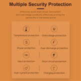 iPhone 15 Powerbank hoesje 6000 mAh hoes - Zwart