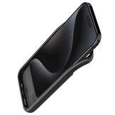 iPhone 15 Pro Powerbank hoesje 6000 mAh hoes - Zwart