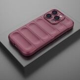 iPhone 15 Pro Max Hoesje Rugged TPU Backcover - Bordeaux Rood