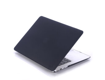 Lunso MacBook Air 13 inch (2010-2017) cover hoes - case - Mat Zwart