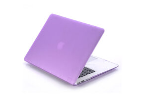 Lunso MacBook Air 13 inch (2010-2017) cover hoes - case - Mat Paars