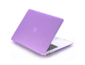 Lunso MacBook Air 13 inch (2010-2017) cover hoes - case - Mat Paars