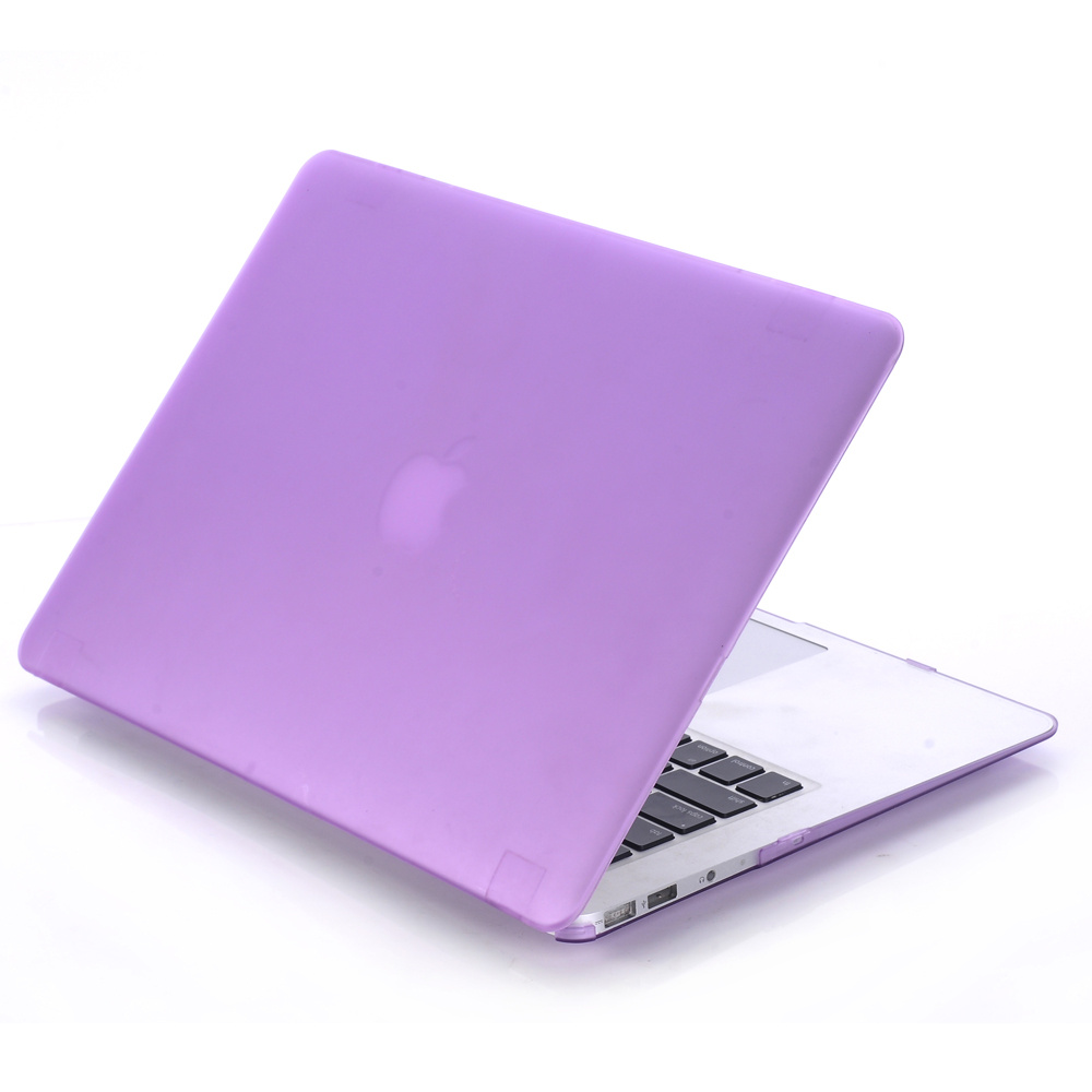 Lunso - MacBook Air 13 inch (2010-2017) - cover hoes - Mat Paars