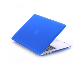 Lunso MacBook Air 13 inch (2010-2017) cover hoes - case - Mat Donkerblauw
