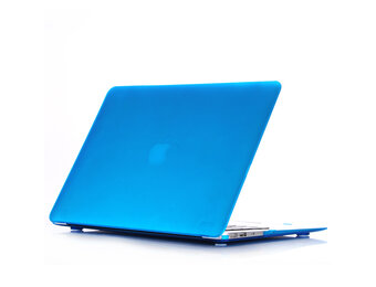 Lunso MacBook Air 13 inch (2010-2017) cover hoes - case - Mat Lichtblauw