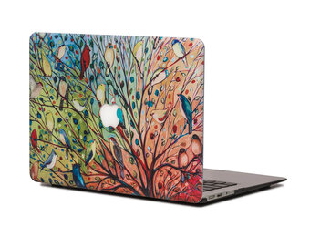 Lunso MacBook Pro 15 inch (2012-2015) cover hoes - case - Boom met Vogels