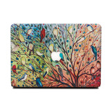 Lunso cover hoes Boom met Vogels voor de MacBook Pro 15 inch (2012-2015)