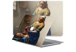 Lunso MacBook Air 13 inch (2010-2017) cover hoes - case - Vermeer Melkmeisje