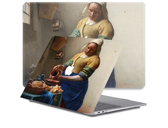 Lunso MacBook Air 13 inch (2010-2017) cover hoes - case - Vermeer Melkmeisje