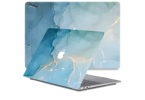 Lunso MacBook Air 13 inch (2010-2017) cover hoes - case - Aciano Azul