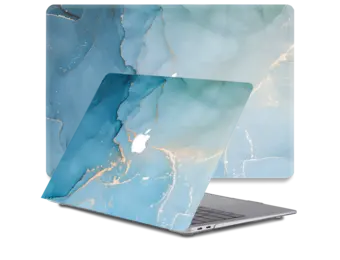 Lunso MacBook Air 13 inch (2010-2017) cover hoes - case - Aciano Azul