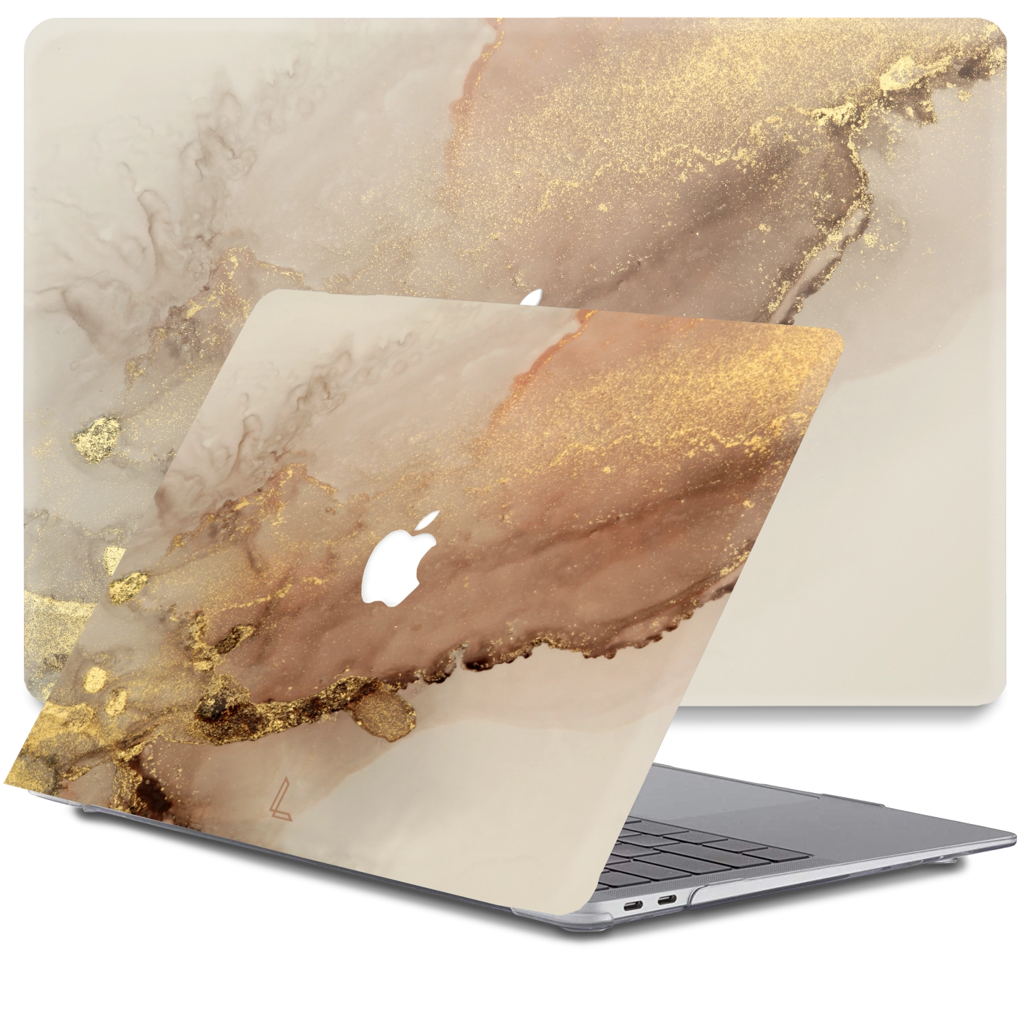 Lunso - housse de protection - MacBook Air 13 pouces M2 (2022) - Sweet  Caramel