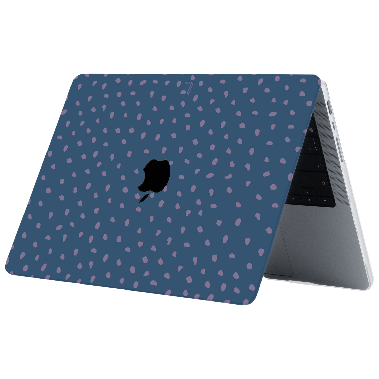 MacBook Pro 14 inch (2021-2026) cover hoes - Purple Pips