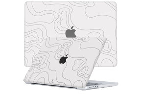 Lunso MacBook Pro 14 inch (2021-2023) cover hoes - case - Land Lines