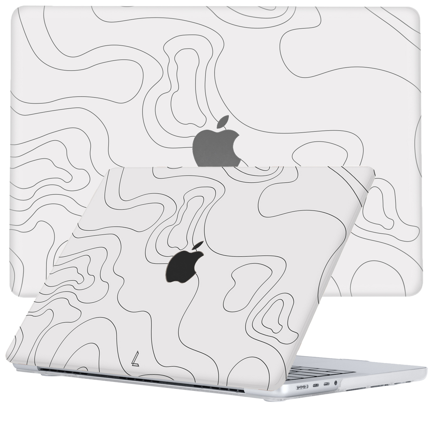 MacBook Pro 14 inch (2021-2023) cover hoes - Land Lines