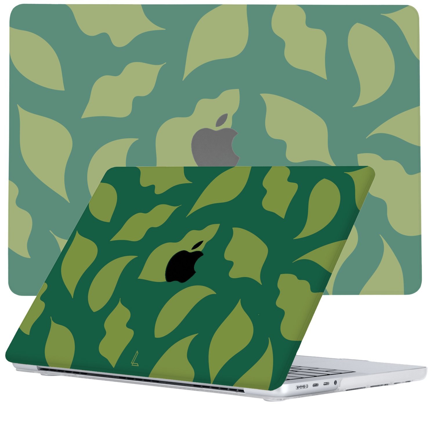 Lunso - MacBook Pro 14 inch (2021-2023) - cover hoes - Autumn Leaves