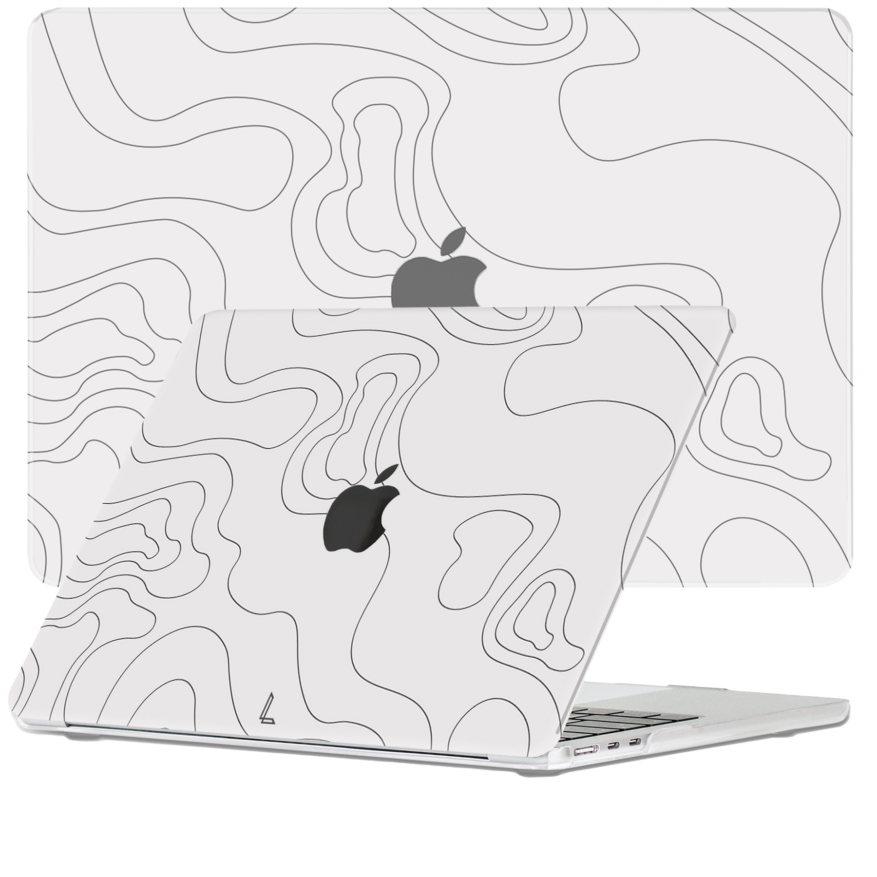 MacBook Air 15 inch (2023-2025) cover hoes case - Land Lines