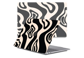 Lunso MacBook Air 13 inch M1 (2020) cover hoes - case - Vanilla Swirl