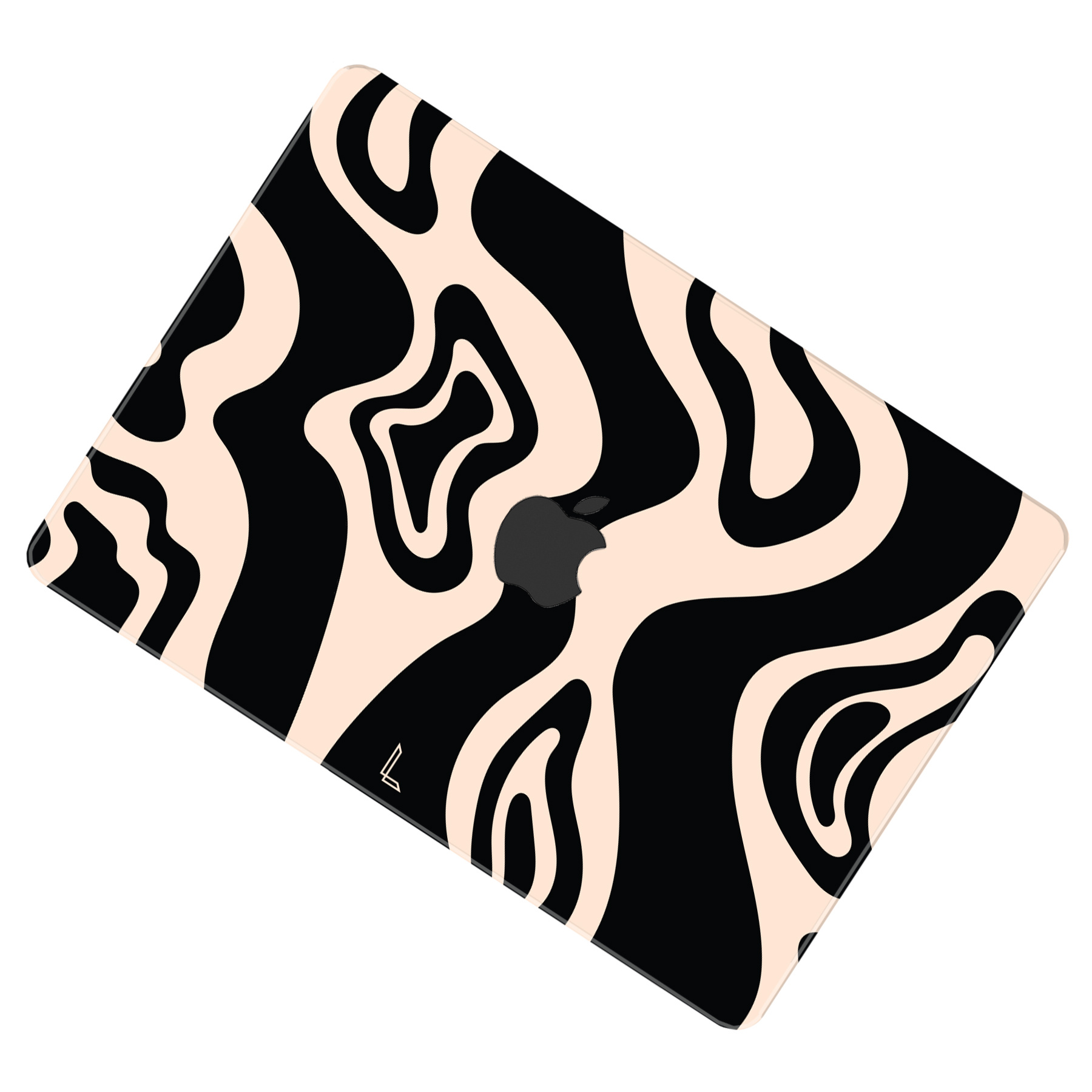 MacBook Air 15 inch (2023-2026) cover hoes case - Vanilla Swirl