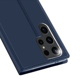 Samsung Galaxy S24 Ultra Slim Bookcase hoesje - Donkerblauw