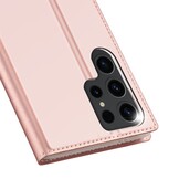 Samsung Galaxy S24 Ultra Slim Bookcase hoesje - Rose Goud