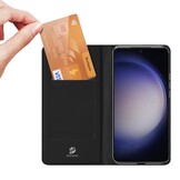 Samsung Galaxy S24 Slim Bookcase hoesje - Zwart