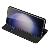 Samsung Galaxy S24 Slim Bookcase hoesje - Zwart