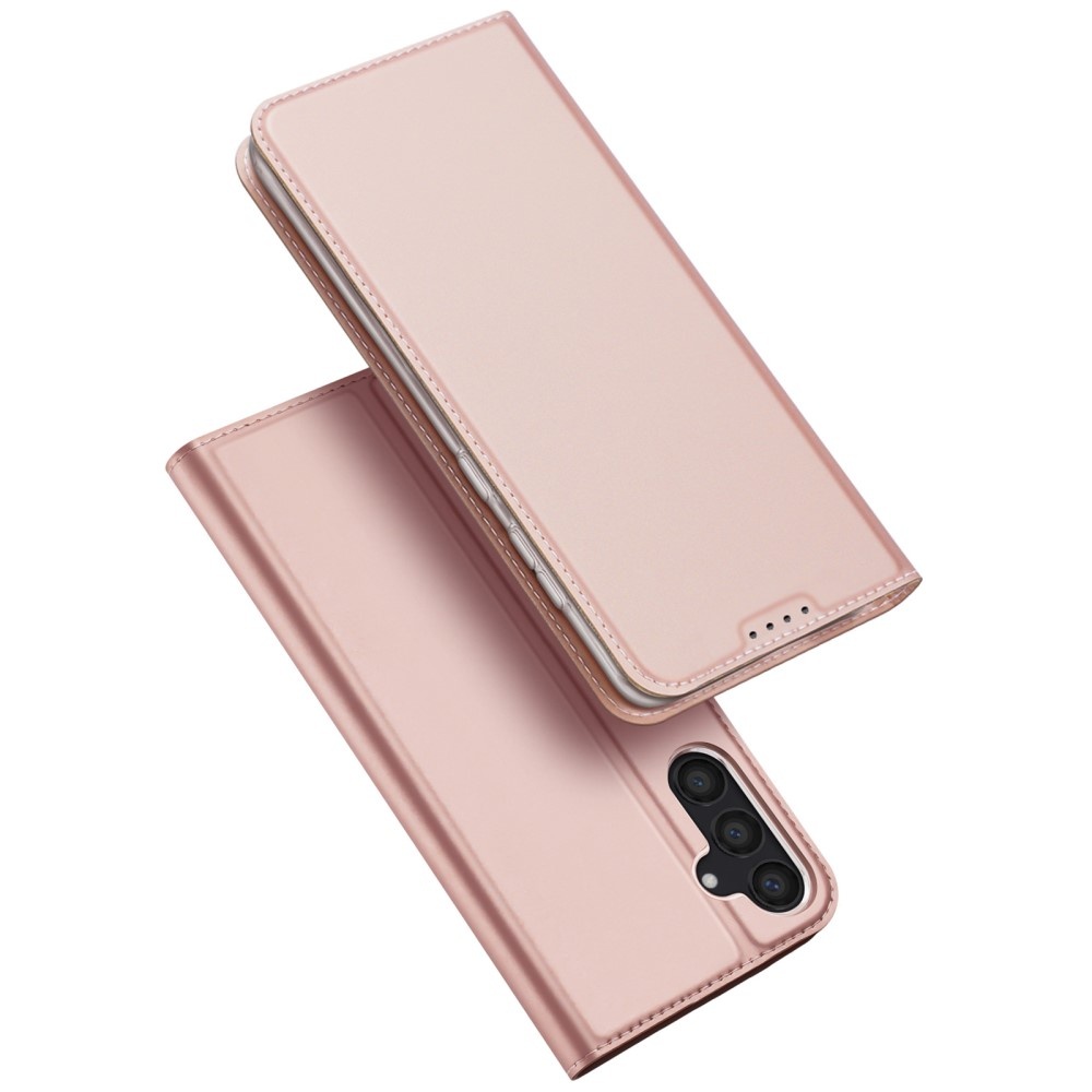 Samsung Galaxy S24 Slim Bookcase hoesje - Rose Goud
