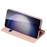 Samsung Galaxy S24 Slim Bookcase hoesje - Rose Goud