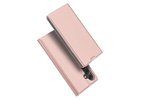 Dux Ducis - Samsung Galaxy S24 Plus - Slim bookcase hoesje - Rose Goud
