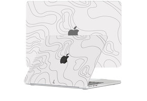 Lunso MacBook Air 13 inch (2022-2025) cover hoes - case - Land Lines