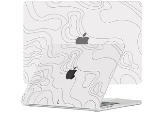 Lunso MacBook Air 13 inch (2022-2025) cover hoes - case - Land Lines