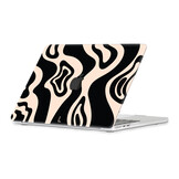 MacBook Air 13 inch (2022-2025) cover hoes case - Vanilla Swirl - Model A2681 / A3113 / A3240