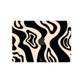 MacBook Air 13 inch (2022-2025) cover hoes case - Vanilla Swirl - Model A2681 / A3113 / A3240