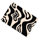 MacBook Air 13 inch (2022-2026) cover hoes case - Vanilla Swirl