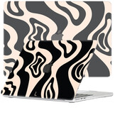 MacBook Air 13 inch (2022-2026) cover hoes case - Vanilla Swirl