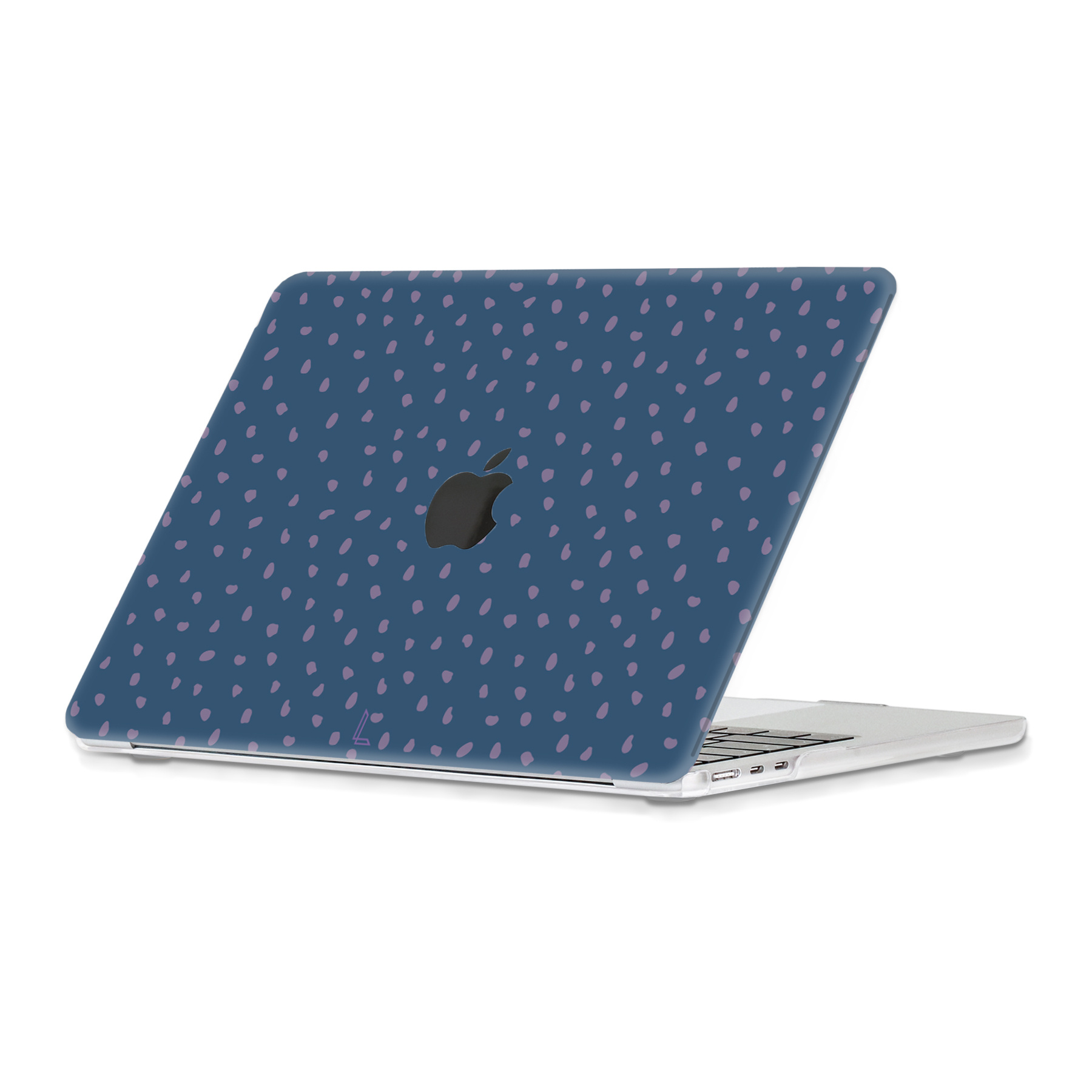 MacBook Air 13 inch (2022-2026) cover hoes case - Purple Pips