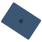 MacBook Air 13 inch (2022-2026) cover hoes case - Purple Pips