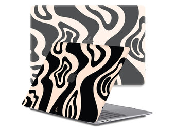 Lunso MacBook Pro 13 inch M1/M2 (2020-2022) cover hoes - case - Vanilla Swirl