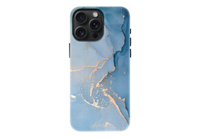 Lunso iPhone 15 Pro Max Back cover hoesje Magsafe - Aciano Azul