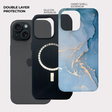 iPhone 15 Back cover hoesje met Magsafe - Aciano Azul