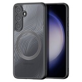 Samsung Galaxy S24 hoesje Dux Ducis  Aimo Magsafe Backcover case - Zwart