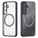 Samsung Galaxy S24 hoesje Dux Ducis  Aimo Magsafe Backcover case - Zwart