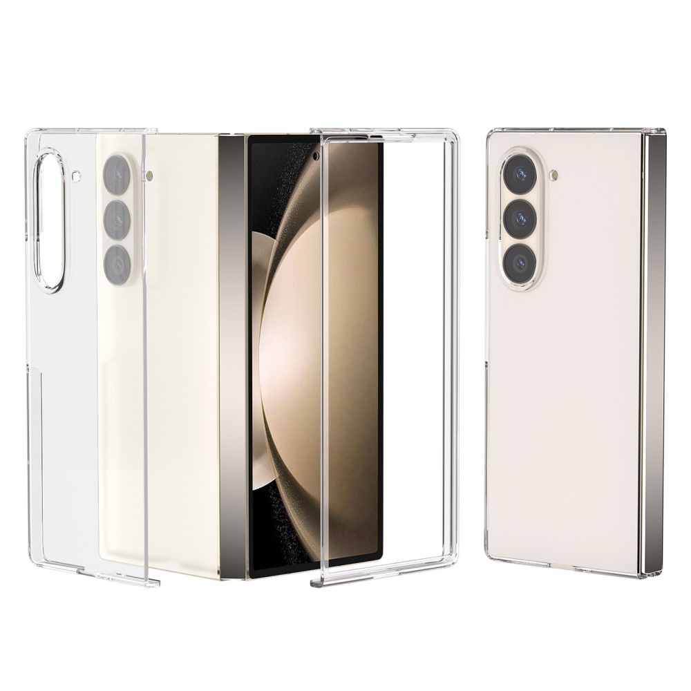 Lunso Samsung Galaxy Z Fold 6 - TPU Backcover hoes - Transparant