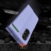 Samsung Galaxy Z Fold6 hoes met polsband - Wit