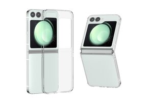 Lunso Samsung Galaxy Z Flip 7 FE / Flip6 - Backcover hoes  - Transparant