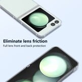 Samsung Galaxy Z Flip 7 FE / Flip6 Backcover hoes Transparant