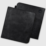 Kobo Libra Colour hoes (7 inch) Luxe stand sleepcover - Zwart