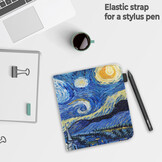 Kobo Libra Colour hoes (7 inch) Luxe stand sleepcover - Van Gogh Sterrennacht